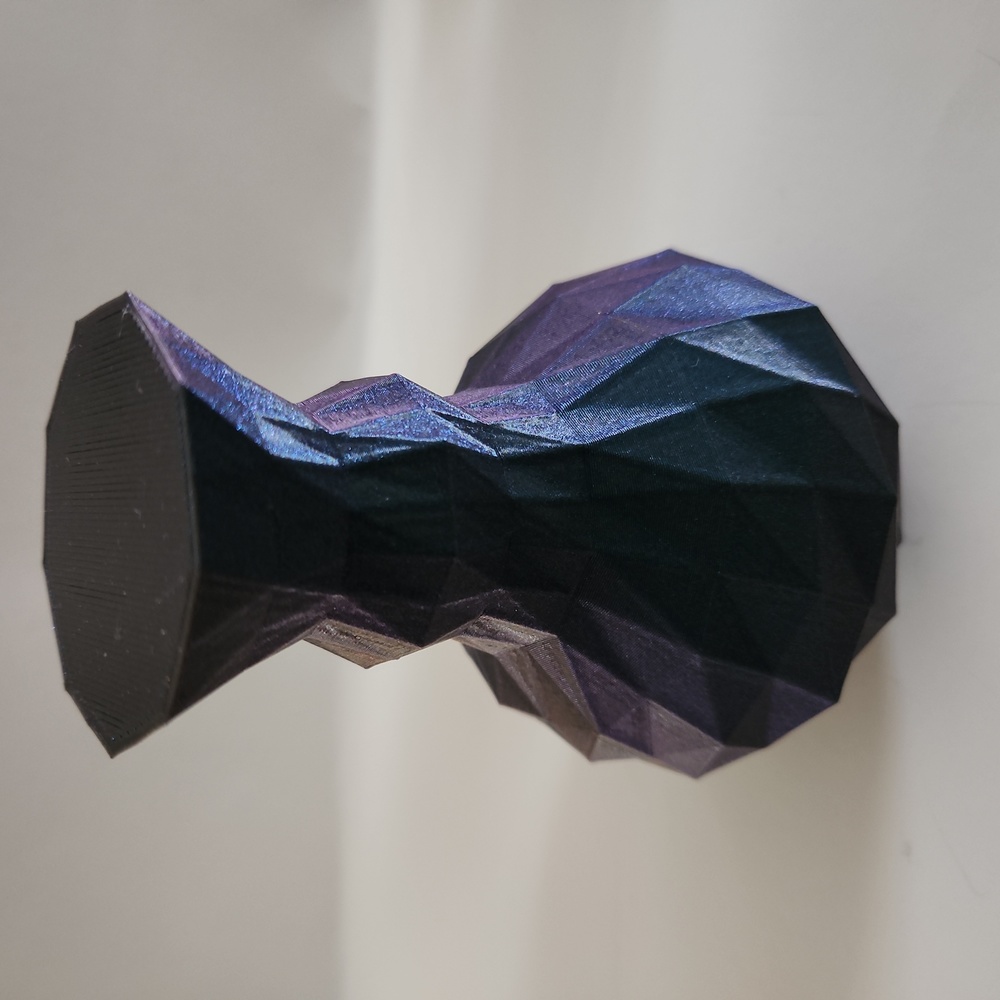 Genie in a bottle type 3d printed vase NWOT